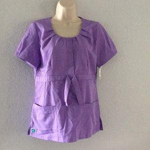 Adar Medical Uniform Scrub Top